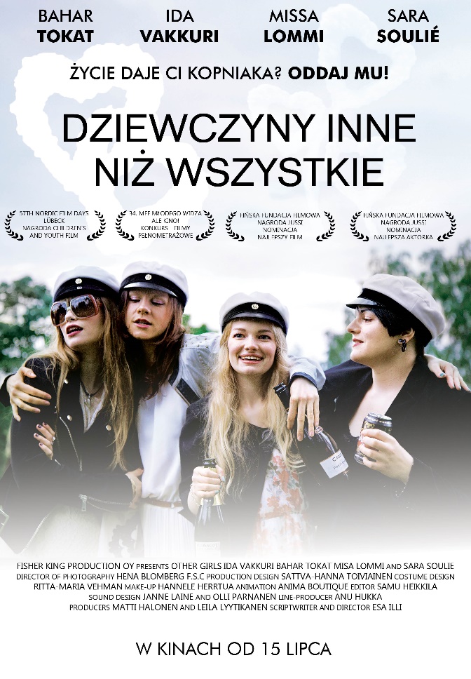 „Dziewczyny inne niż wszystkie”, reż. Elsa Illi, plakat (źródło: materiały prasowe dystrybutora)
