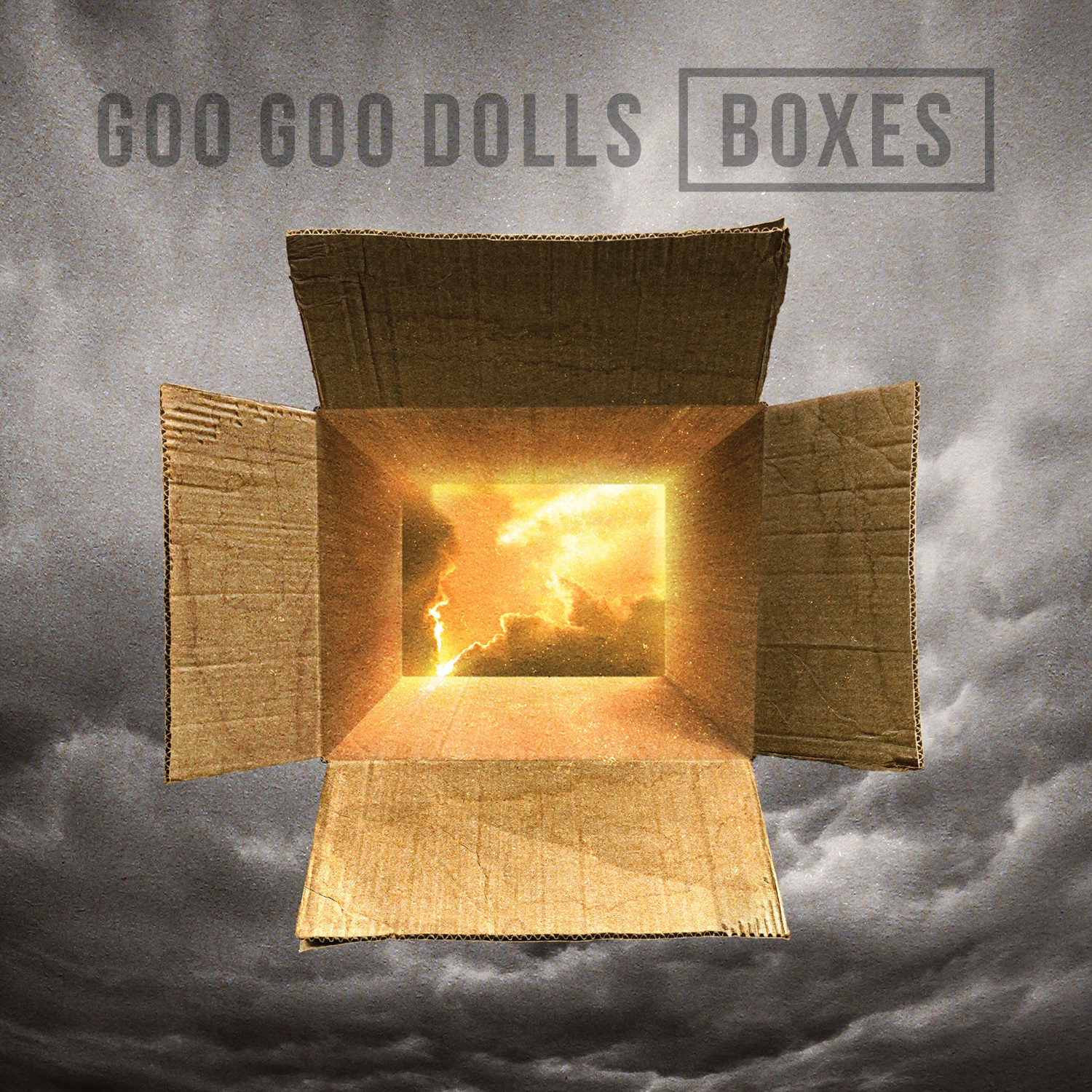 Goo Goo Dolls, „Boxes” – okładka płyty (źródło: materiały prasowe wydawcy)