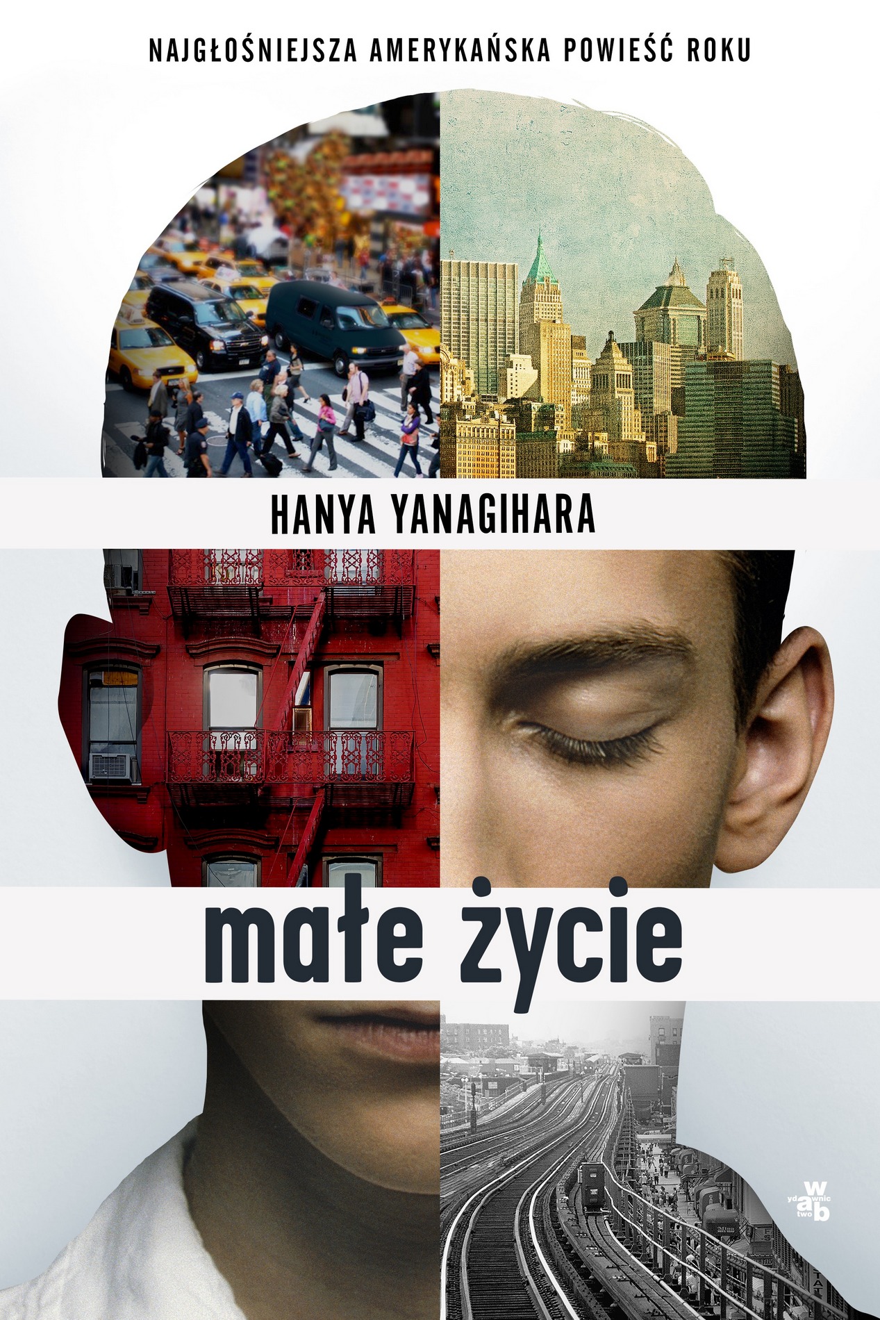 Hanya Yanagihara, „Małe życie” – okładka książki (źródło: materiały prasowe wydawcy)