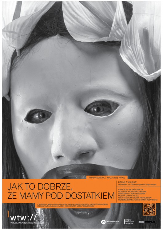 „Jak to dobrze, że mamy pod dostatkiem”, reż. Katarzyna Szyngiera – plakat (źródło: materiały prasowe organizatora)