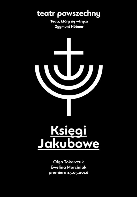 „Księgi Jakubowe”, reż. Ewelina Marciniak – plakat (źródło: materiały prasowe organizatora)