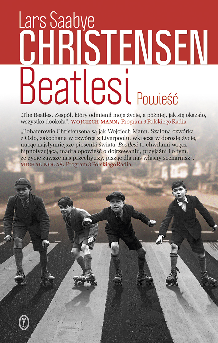 Lars Saanye Christensen, „Beatlesi” – okładka książki (źródło: materiały prasowe wydawcy)