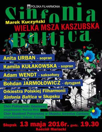 Marek Kuczyński, „Wielka msza kaszubska” – plakat (źródło: materiały prasowe organizatora)
