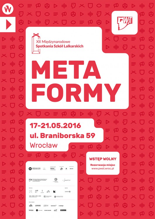 XII Międzynarodowe Spotkania Szkół Lalkarskich „Metaformy”, plakat (źródło: materiały prasowe organizatora)