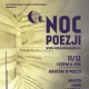 „Kraków w poezji: Miasto Masa Maszyna” – plakat (źródło; materiały prasowe organizatora)