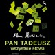 „Pan Tadeusz – wszystkie słowa", Adam Mickiewicz, reż. Piotr Cieplak – plakat (źródło: materiały prasowe organizatora)