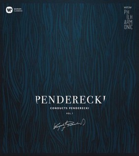 Chór i Orkiestra Filharmonii Narodowej , „Penderecki Conducts Penderecki. Volume 1” – okładka płyty (źródło: materiały prasowe dystrybutora)