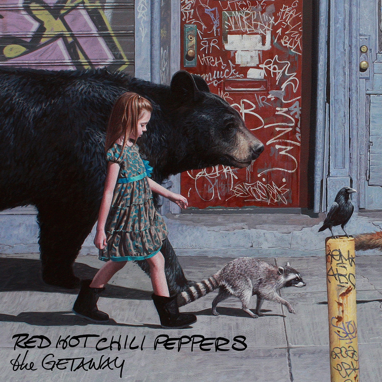 Red Hot Chili Peppers, „The Getaway” – okładka płyty (źródło: materiały prasowe wydawcy)