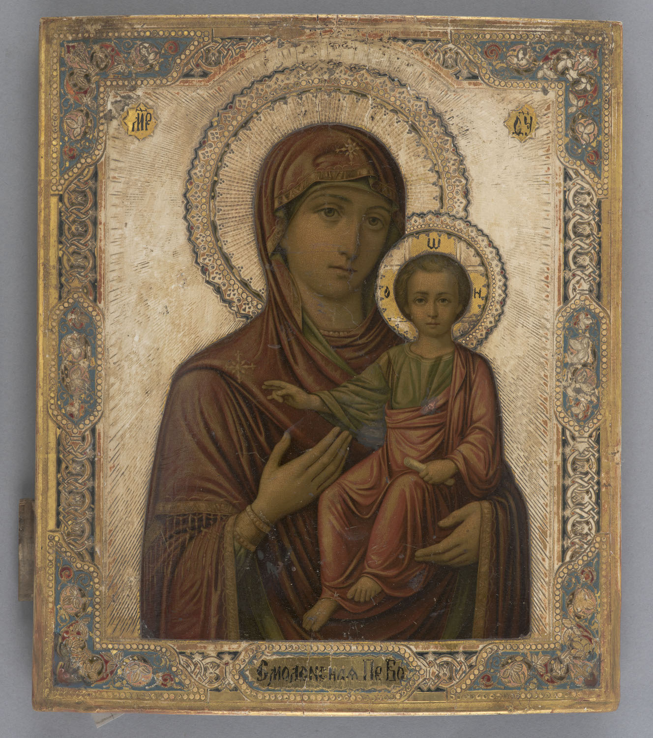 Smoleńska ikona Matki Bożej, pocz. XX wieku, Moskwa (źródło: materiały prasowe organizatora)