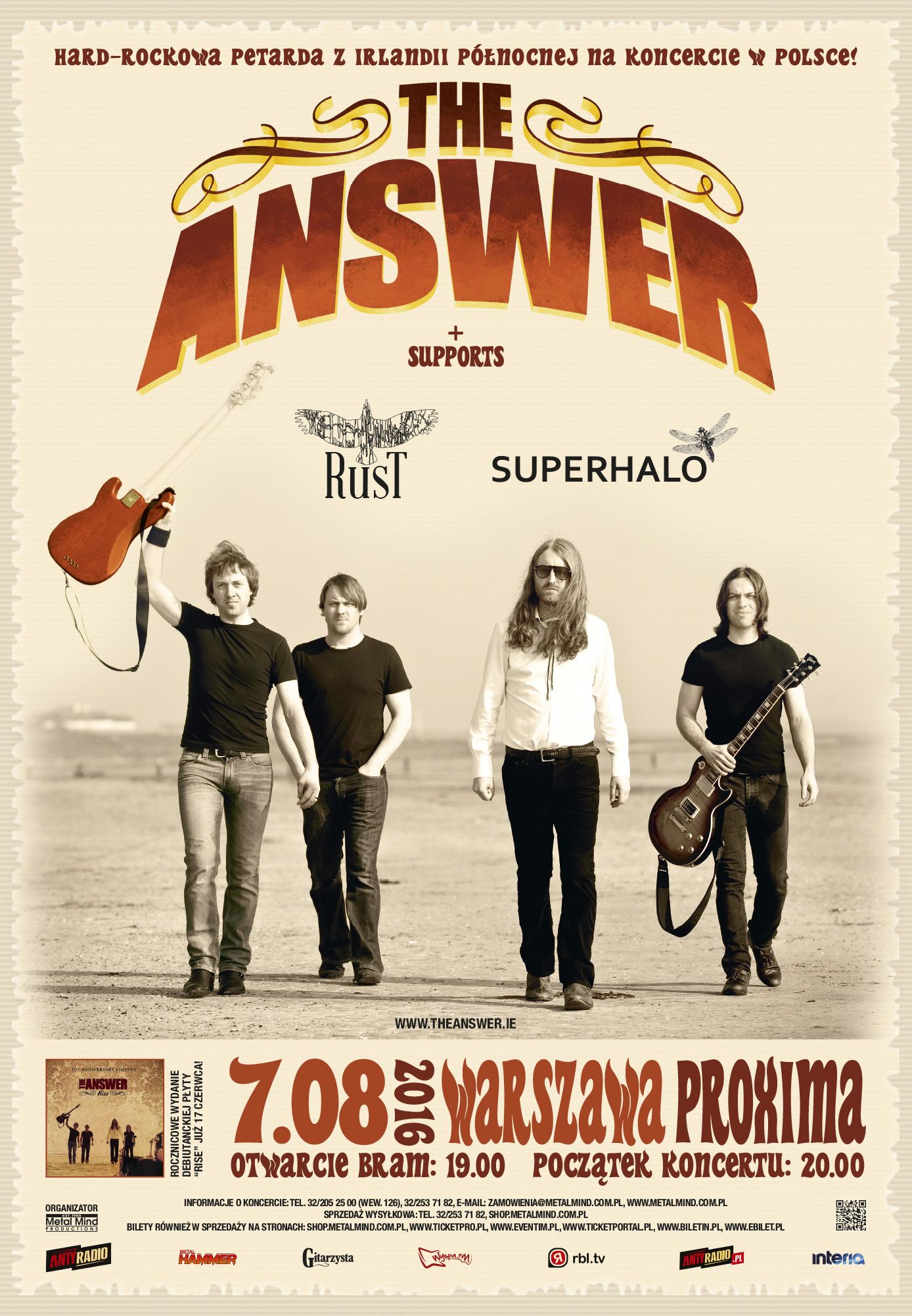 „The Answer” – plakat (źródło: materiały prasowe organizatora)