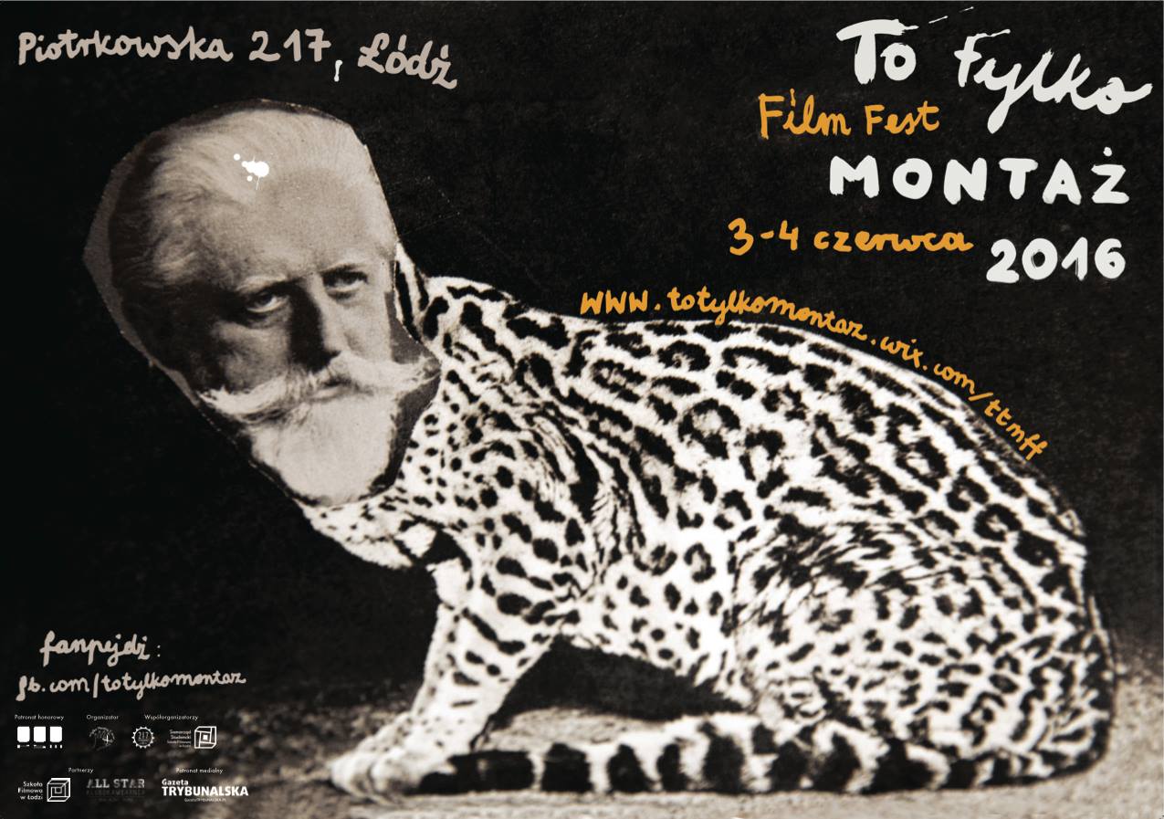 To Tylko Montaż Film Fest – plakat (źródło: materiały prasowe organizatora)