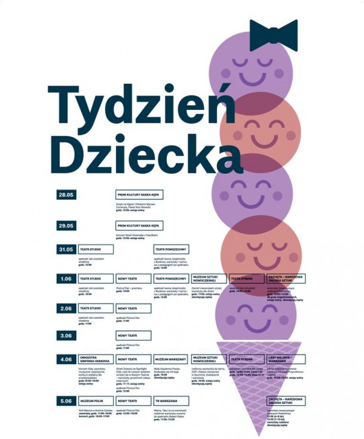 Tydzień Dziecka – plakat (źródło: materiały prasowe organizatora)