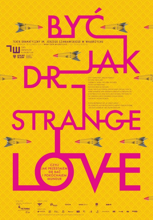 „Być jak Dr Strangelove”, projekt Mirek Kaczmarek – plakat (źródło: materiały prasowe organizatora)