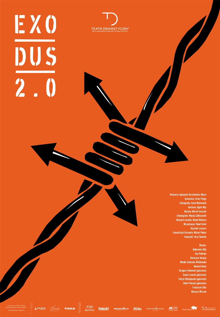 „Exodus 2.0.”, reż. Agnieszka Korytkowska-Mazur – plakat (źródło: materiały prasowe organizatora)