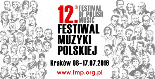 „12. Festiwal Muzyki Polskiej” – plakat (źródło: materiały prasowe organizatora)