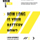 Lucas Gutierrez, wystawa „How long is your battery now?” – plakat (źródło: materiały prasowe organizatora)