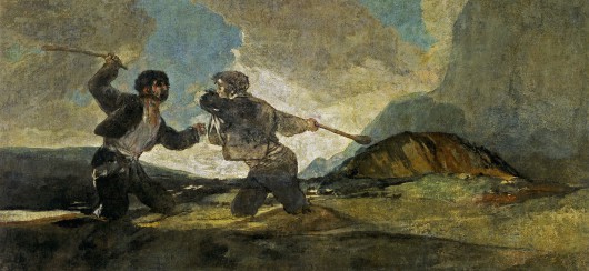 Francisco Goya, „Okładający się kijami” (źródło: materiały prasowe organizatora)