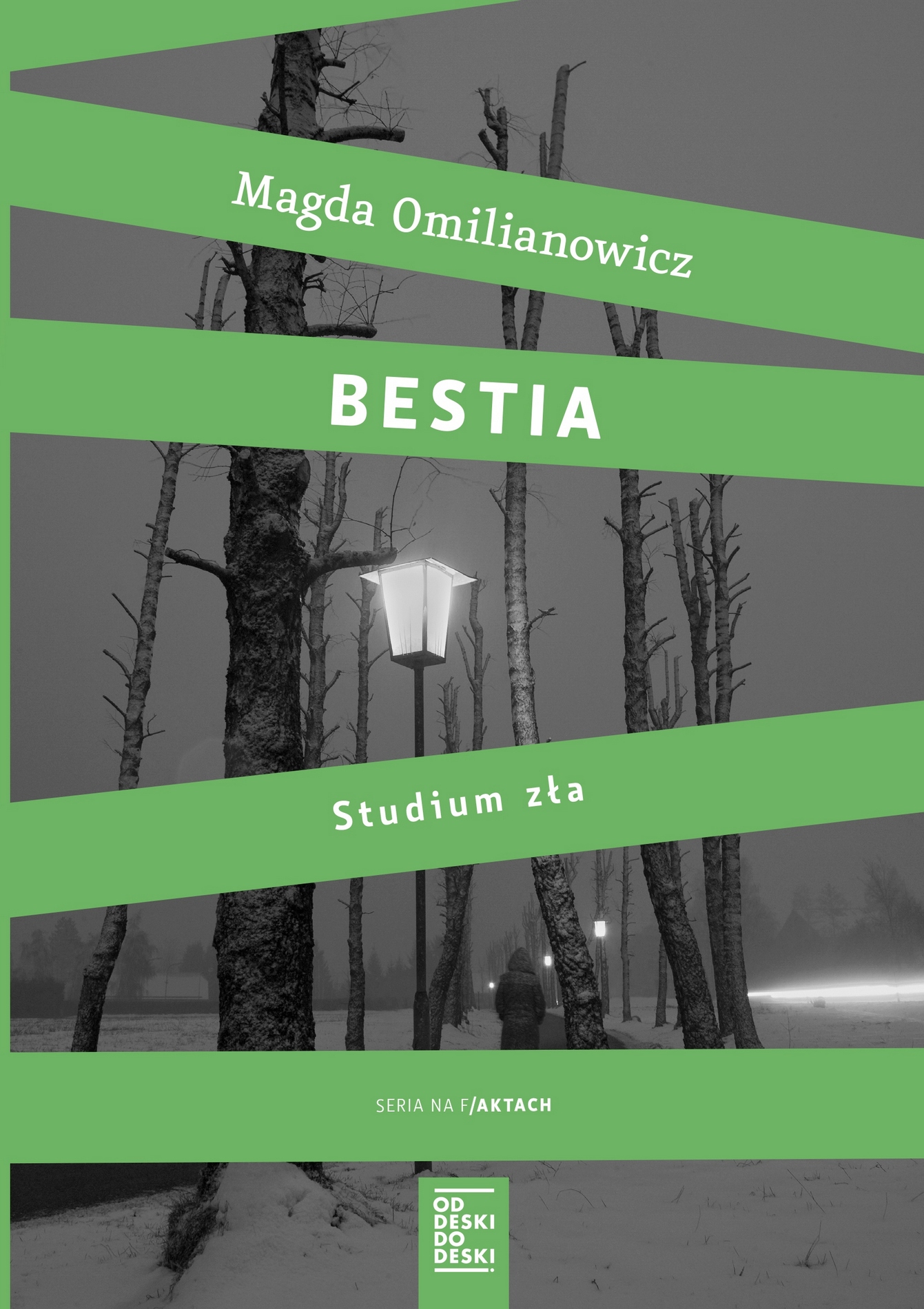 Magda Omilianowicz, „Bestia. Studium zła” – okładka książki (źródło: materiały prasowe wydawcy)
