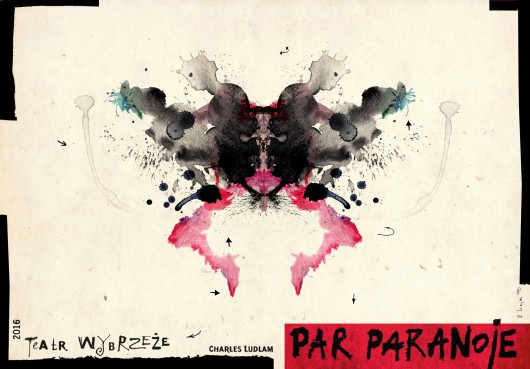 „Par Paranoje” – plakat autorstwa Ryszarda Kaji (źródło: materiały prasowe organizatora)