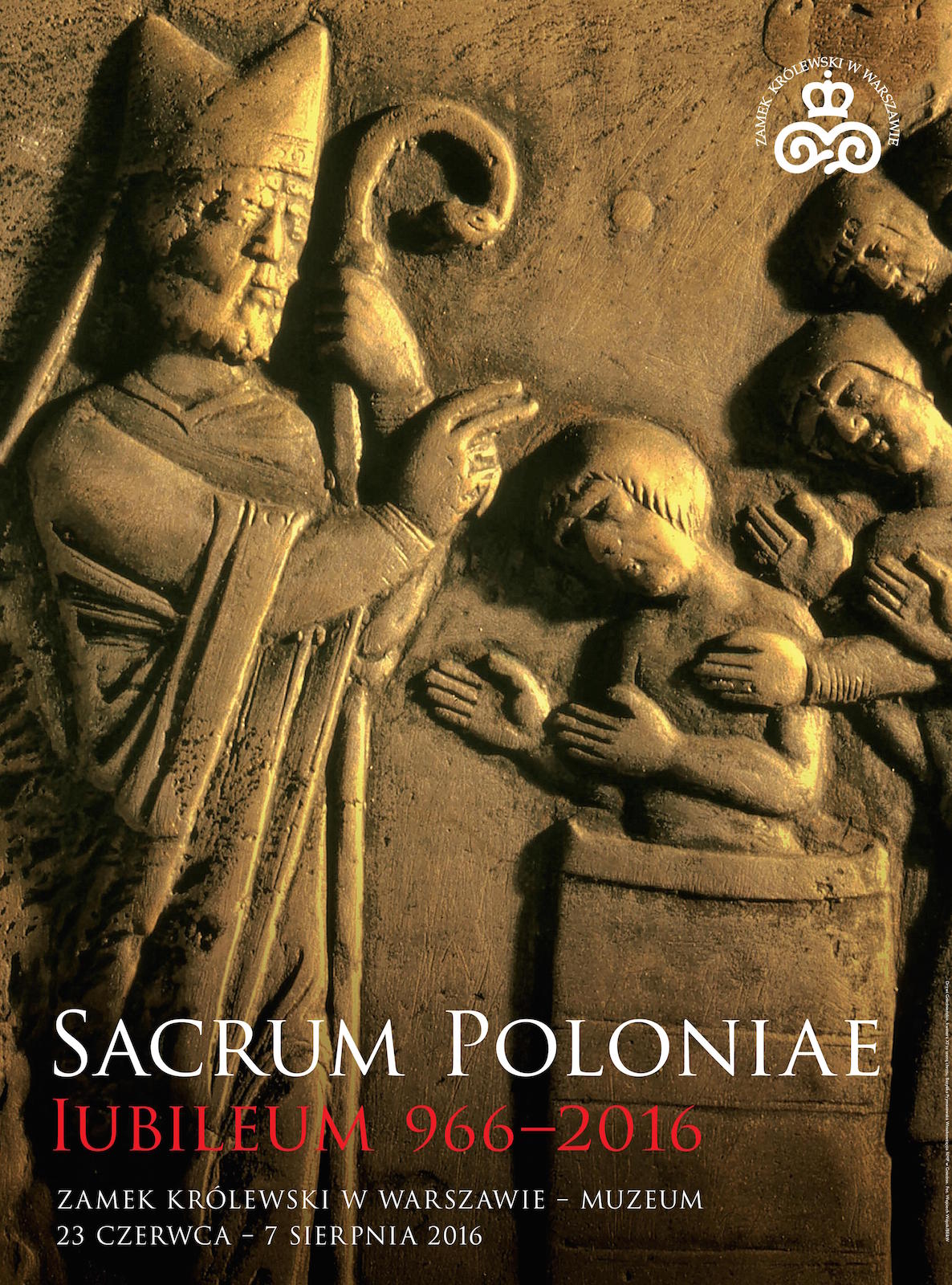 Wystawa „Sacrum Poloniae Iubileum 966–2016” – plakat (źródło: materiały prasowe organizatora)