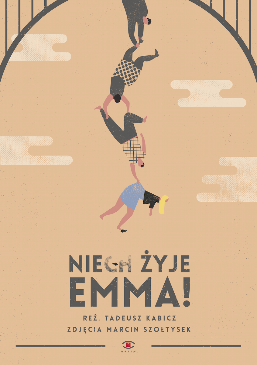 Tadeusz Kabicz, „Niech żyje Emma!” – plakat (źródło: materiały prasowe organizatora)