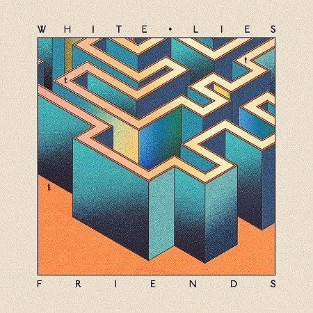 White Lies, „Friends” – okładka płyty (źródło: materiały prasowe wydawcy)