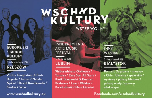 Wschód Kultury Europejskiej Stadion Kultury – plakat (źródło: materiały prasowe organizatora)