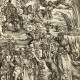 Albrecht Dürer, „Nierządnica babilońska”, 1511, z cyklu „Apocalypsis cum figuris”, papier, drzeworyt wzdłużny, 39,5 x 28,2 cm, Muzeum Narodowe w Gdańsku (źródło: materiały prasowe organizatora)