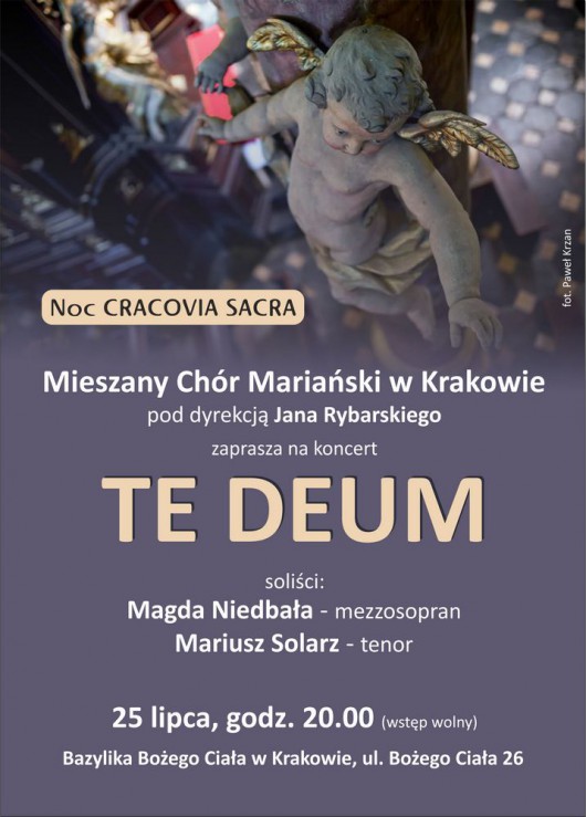  „Te Deum” – plakat (źródło: materiały prasowe organizatora)