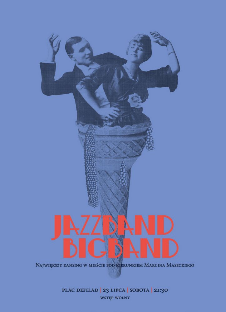 „Jazzbandbigband” – plakat (źródło: materiały prasowe organizatora)