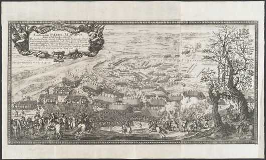 Jönsson Erik Dahlbergh (1625–1703), „Konflikt między Szwecją a Litwą pod Sandomierzem”,1656, miedzioryt (źródło: materiały prasowe organizatora) 