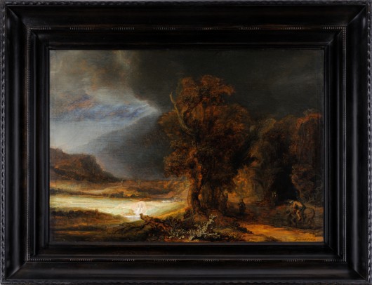 Rembrandt van Rijn, „Krajobraz z miłosiernym Samarytaninem” 1638 r. (źródło: materiały prasowe organizatora)