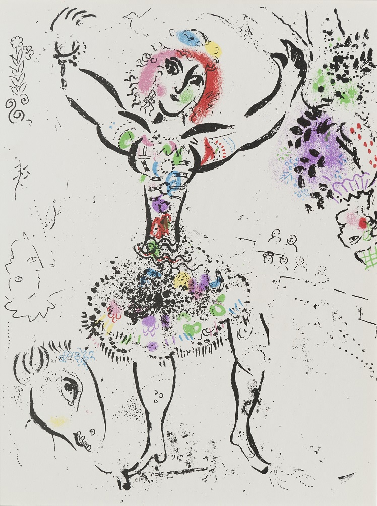 Marc Chagall, „Żonglerka”, 1960, Muzeum Marca Chagalla w Witebsku (źródło: materiały prasowe organizatora)