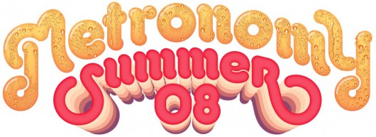 Metronomy, „Summer 08” – okładka płyty (źródło: materiały prasowe wydawcy)