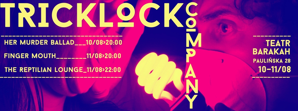 Tricklock Company, plakat (źródło: mat. pras. organizatora)