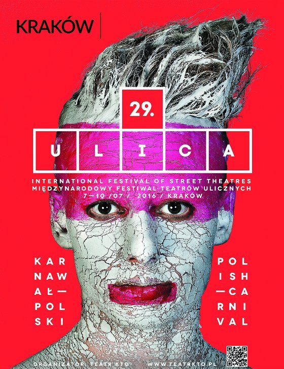 „Ulica 29. Międzynarodowy Festiwal Teatrów Ulicznych” – plakat (źródło: materiały prasowe organizatora)