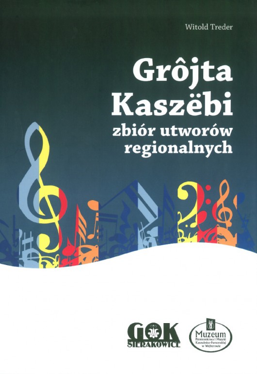 Witold Treder, „Grôjta Kaszëbi. Zbiór utworów regionalnych” – okładka książki (materiały prasowe wydawcy)