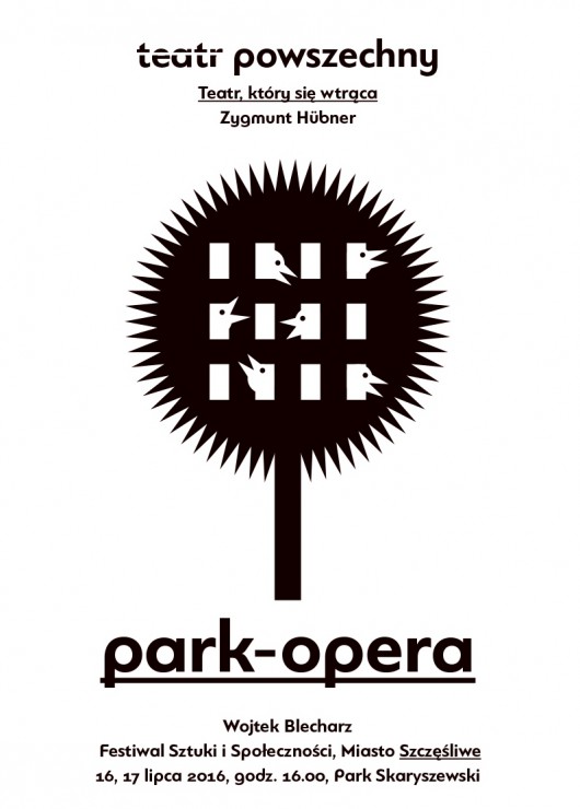 „Park-Opera” – plakat (źródło: materiały prasowe organizatora)