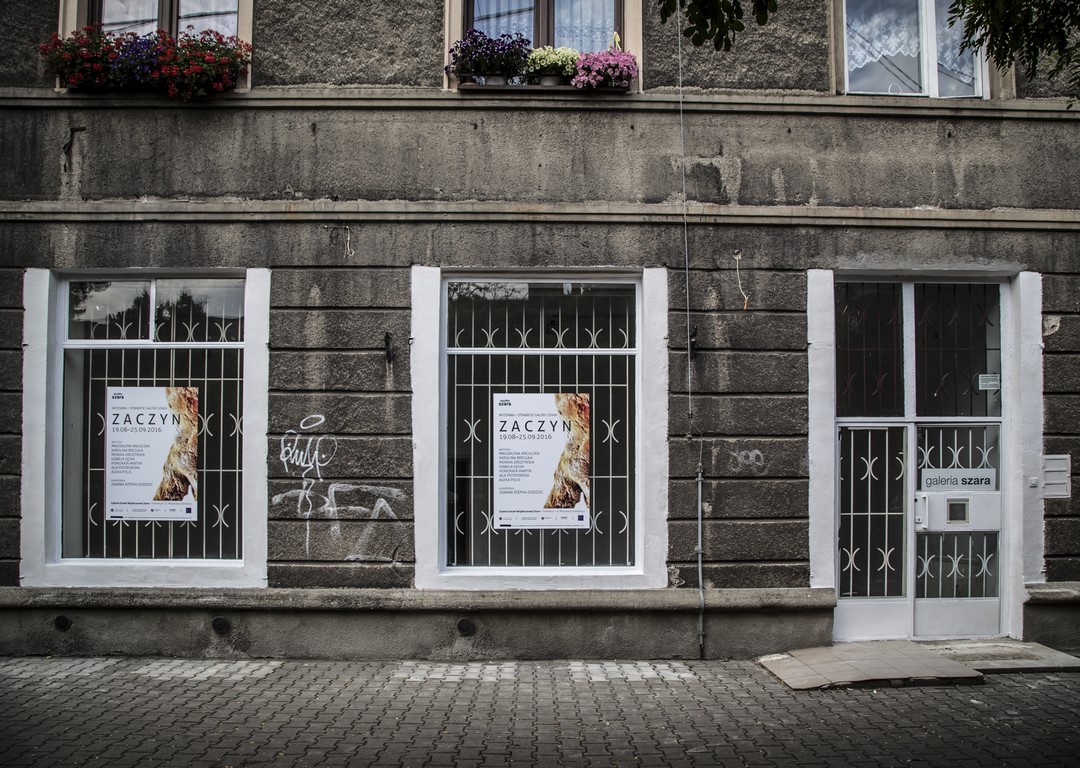 fasada Galerii Szara w Katowicach, lipiec 2016 (źródło: materiały prasowe organizatora)