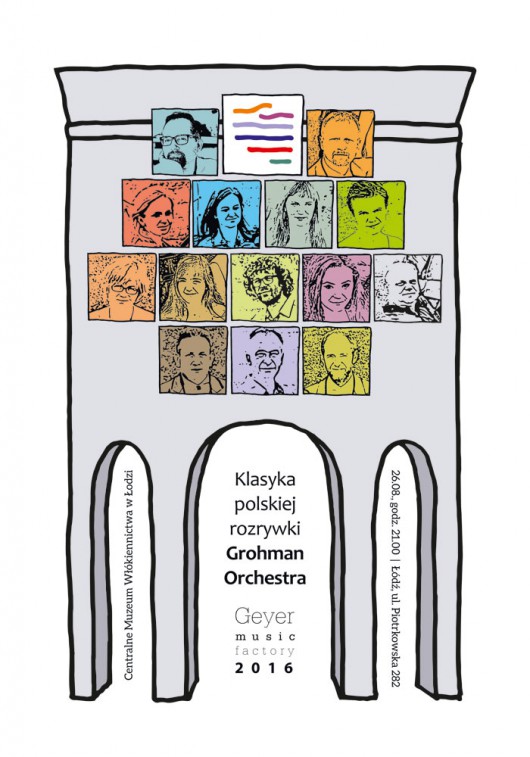 Grohman Orchestra, „Klasyka polskiej rozrywki” – plakat (źródło: materiały prasowe organizatora)