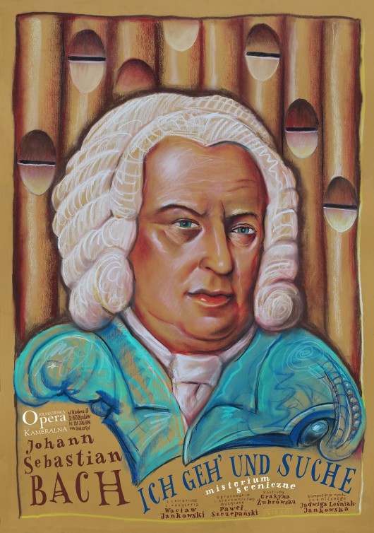„Misterium sceniczne Bacha” – plakat (źródło: materiały prasowe organizatora)