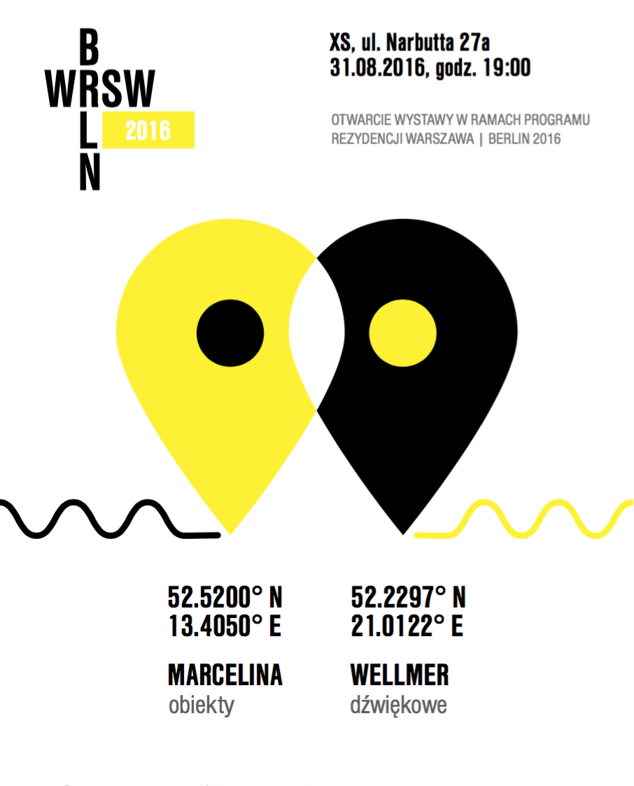 Marcelina Wellmer, „52.5200° N, 13.4050° E 52.2297° N, 21.0122° E” (źródło: materiały prasowe organizatora)