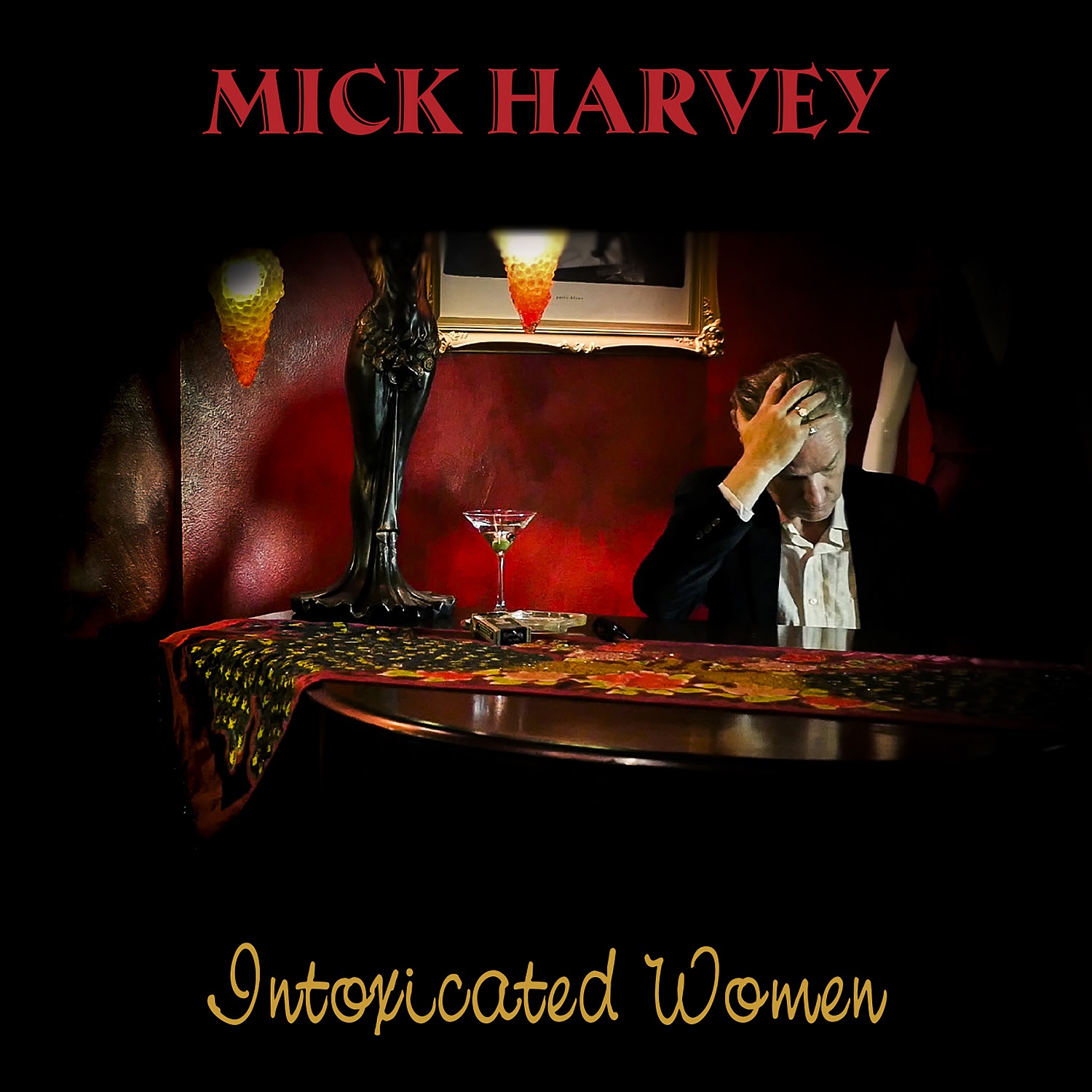 Mick Harvey, „Intoxicated Woman” – okładka płyty (źródło: materiały prasowe wydawcy)