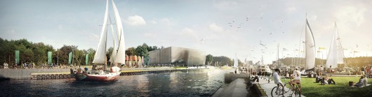 „Muzeum Archeologii Podwodnej i Rybołówstwa w Łebie” proj. Plus3Architekci (źródło: materiały prasowe organizatora)