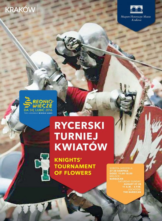 „Rycerski Turniej Kwiatów” – plakat (źródło: materiały prasowe organizatora)