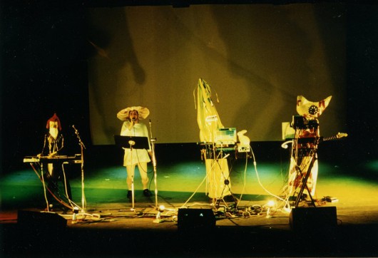 AG Geige, 3. Internationales Art Rock Festival, Frankfurt/Main, 1991, fot. Dieter Wuschanski (źródło: materiały prasowe organizatora)