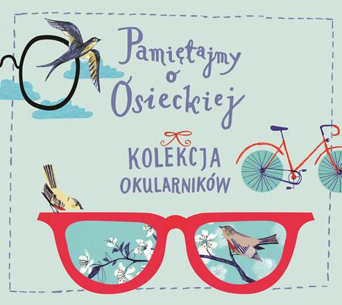 „Pamiętajmy o Osieckiej. Kolekcja Okularników” – okładka płyty (źródło: materiały prasowe wydawcy)