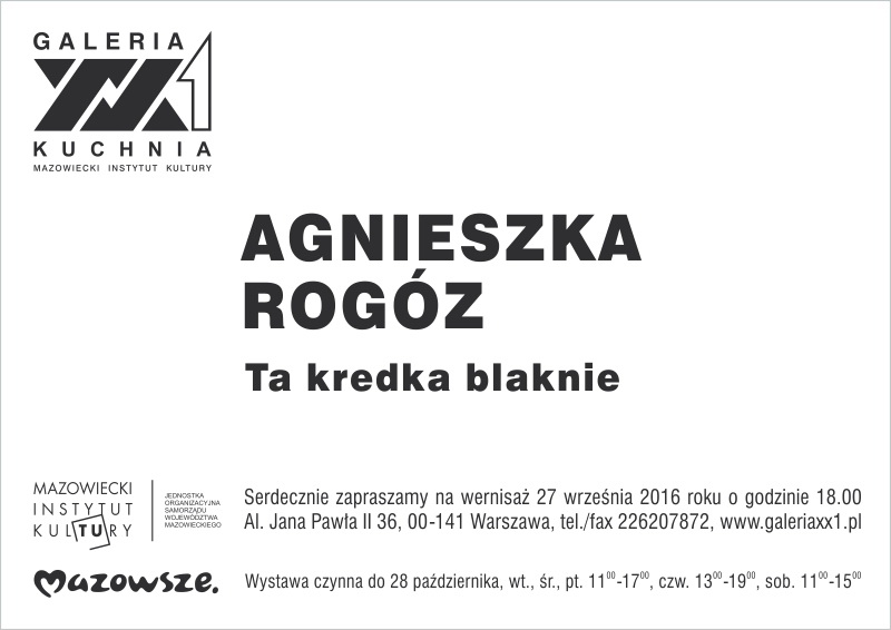 Agnieszka Rogóz, „Ta kredka blaknie” (źródło: materiały prasowe organizatora)