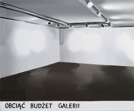 Marcin Maciejowski, „Obciąć budżet galerii” (źródło: materiały prasowe organizatora)