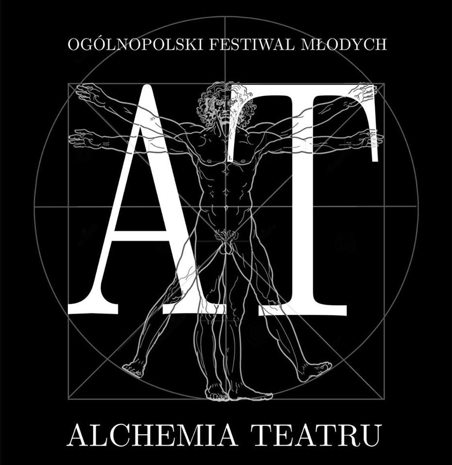 „Ogólnopolski Festiwal Młodych Alchemia Teatru” – logo (źródło: materiały prasowe organizatora)